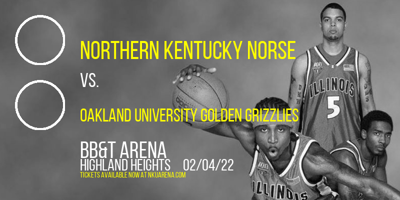 Northern Kentucky Norse vs. Oakland University Golden Grizzlies at BB&T Arena