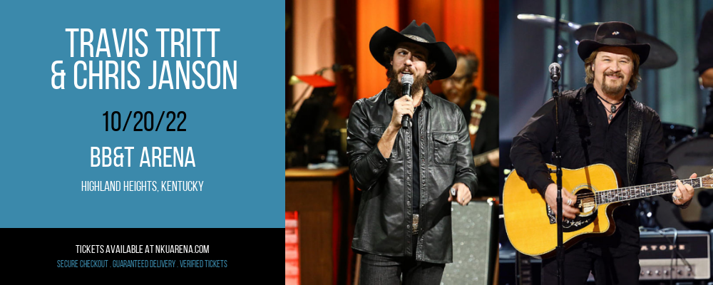 Travis Tritt & Chris Janson at BB&T Arena tickets Travis Tritt & Chris Janson at BB&T Arena